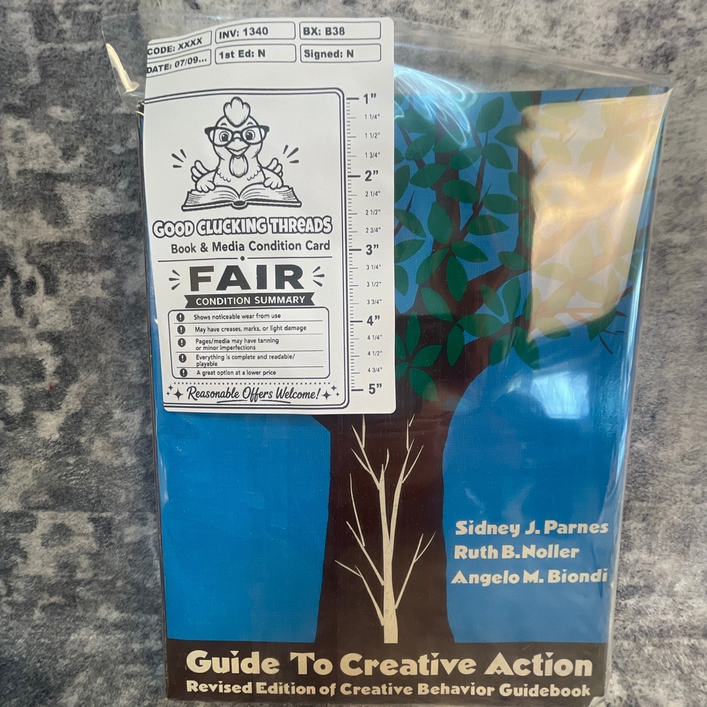 Guide To Creative Action Revised Edition Creative Behavior Guidebook Parnes - Picture 2 of 5